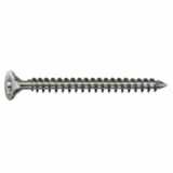 Stainless steel screw, full thread, flat countersunk head, T-STAR plus, CUT point, stainless steel A4, diameter Ø 10mm - Stainless steel screw, full thread, flat countersunk head, T-STAR plus, CUT point, stainless steel A4, diameter Ø 10mm