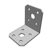 Angle bracket SXAC - Hot-dip galvanised sheet metal