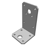 Angle bracket SXAE - Hot-dip galvanised sheet metal
