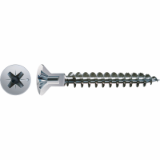 universal screw - Universal screw with centre drill, full thread, flat countersunk head, cross recess Z, S point, WIROX